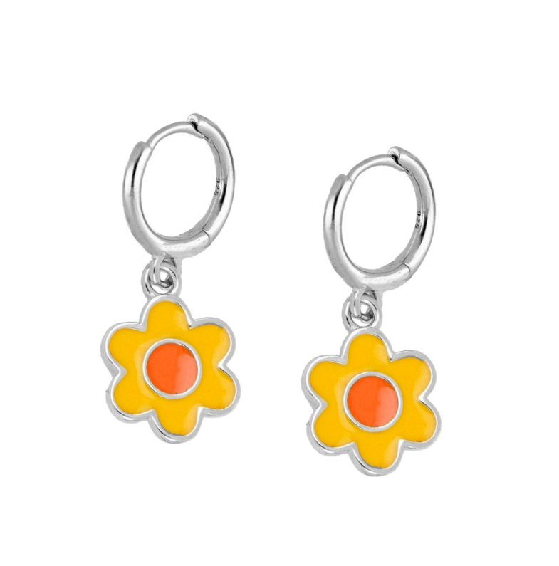 Pendientes Flor Amarilla