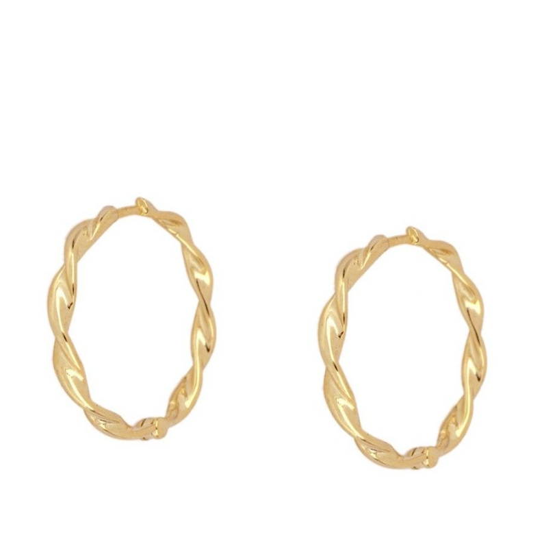Aros Trenzados Básicos 25mm