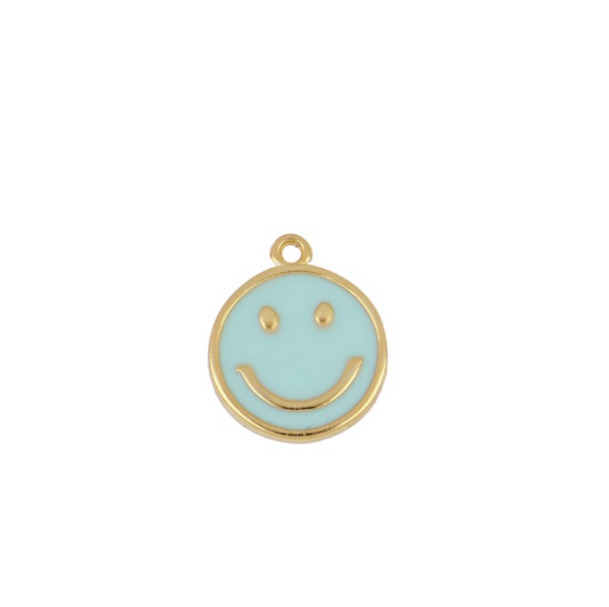 Charm Smiley Turquesa