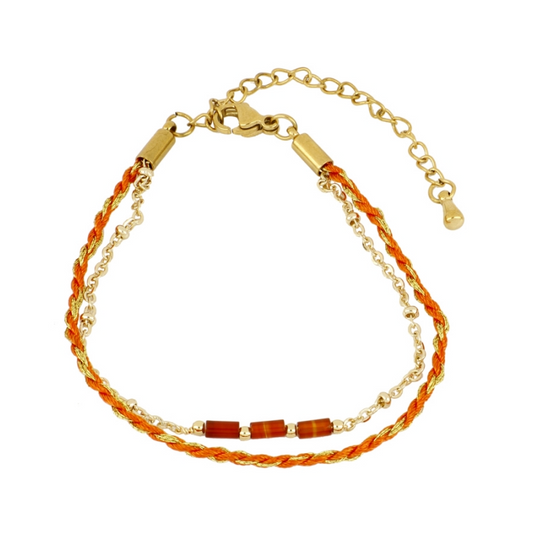 Pulsera Brisa Naranja