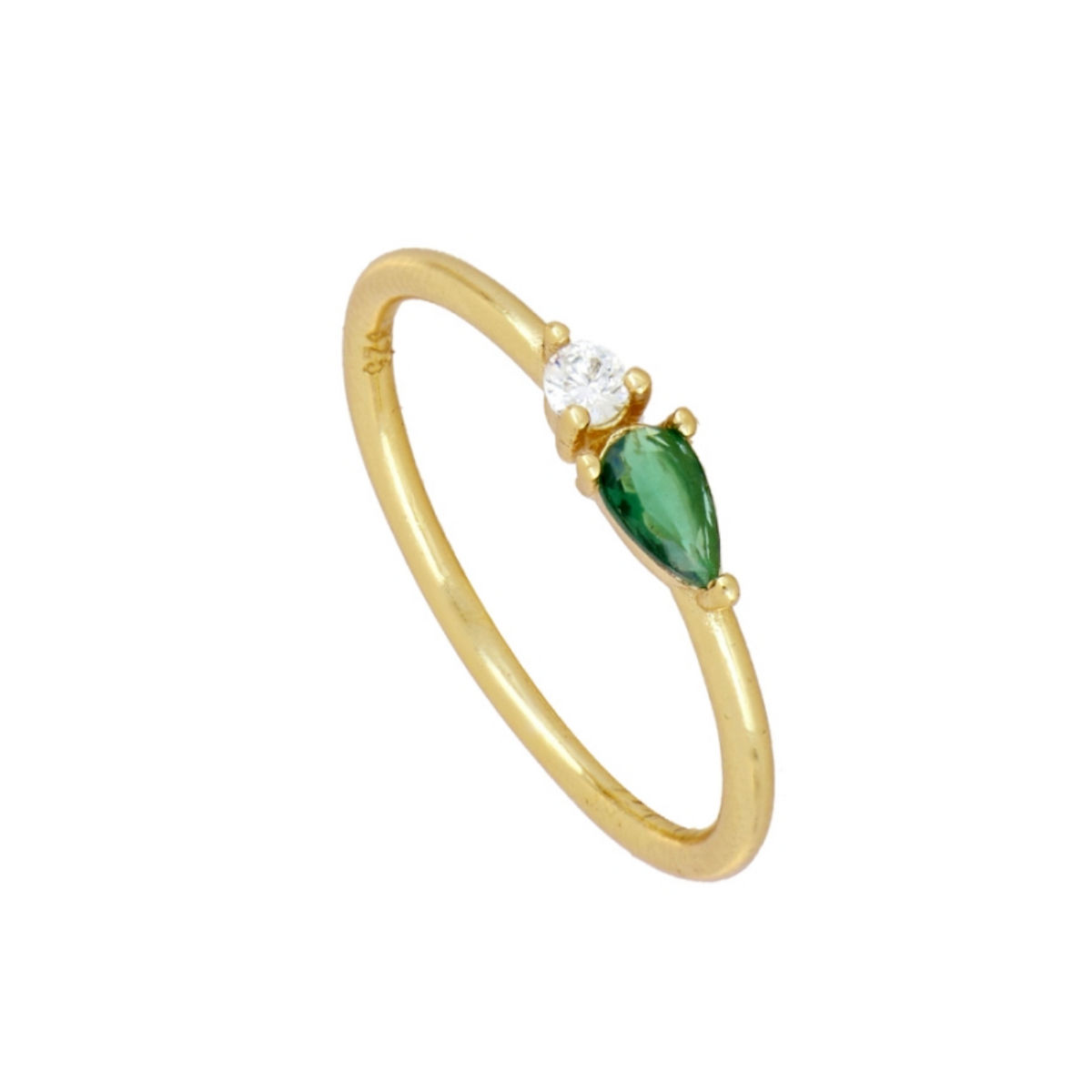 Anillo Suspiro Verde