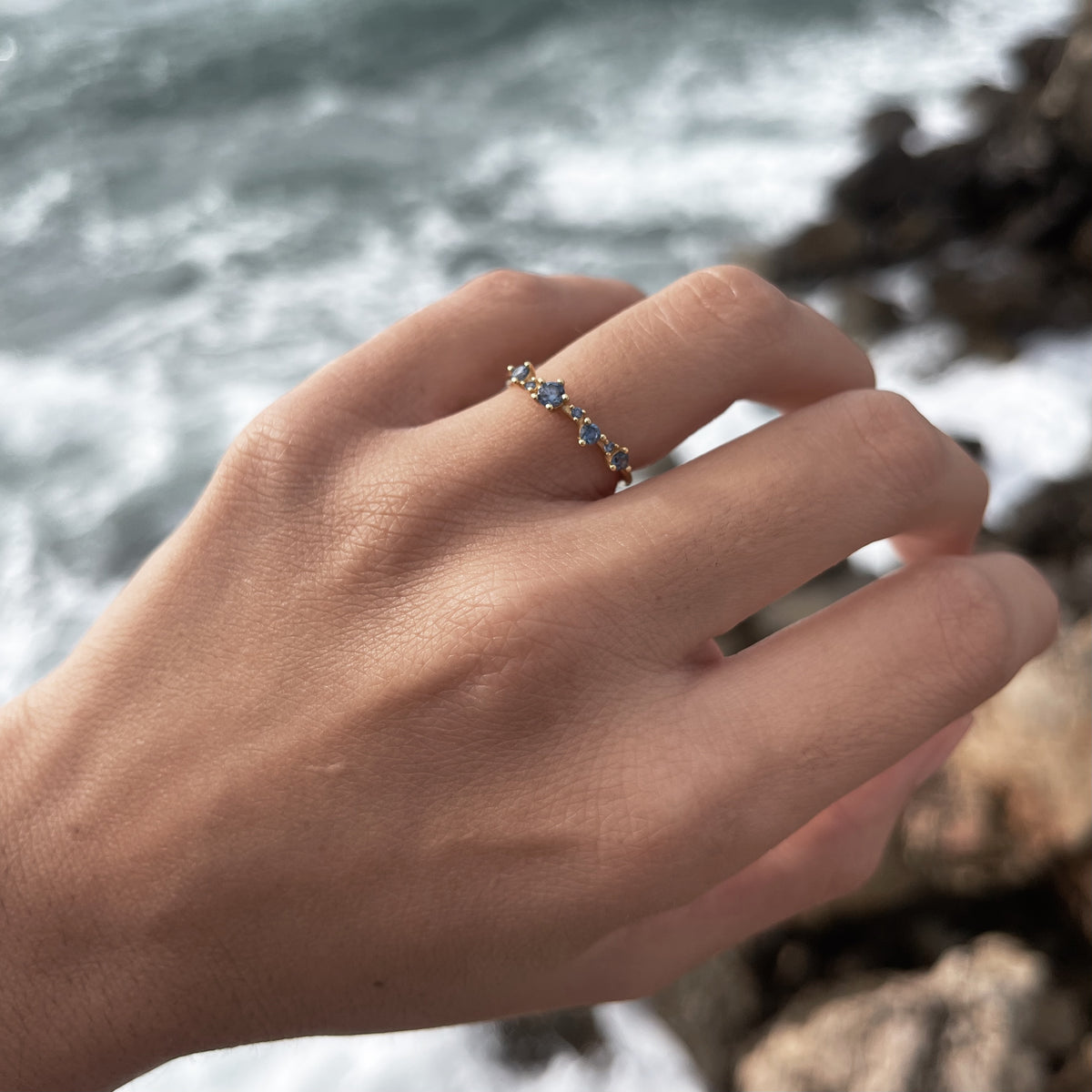 Anillo Marquesa Azul