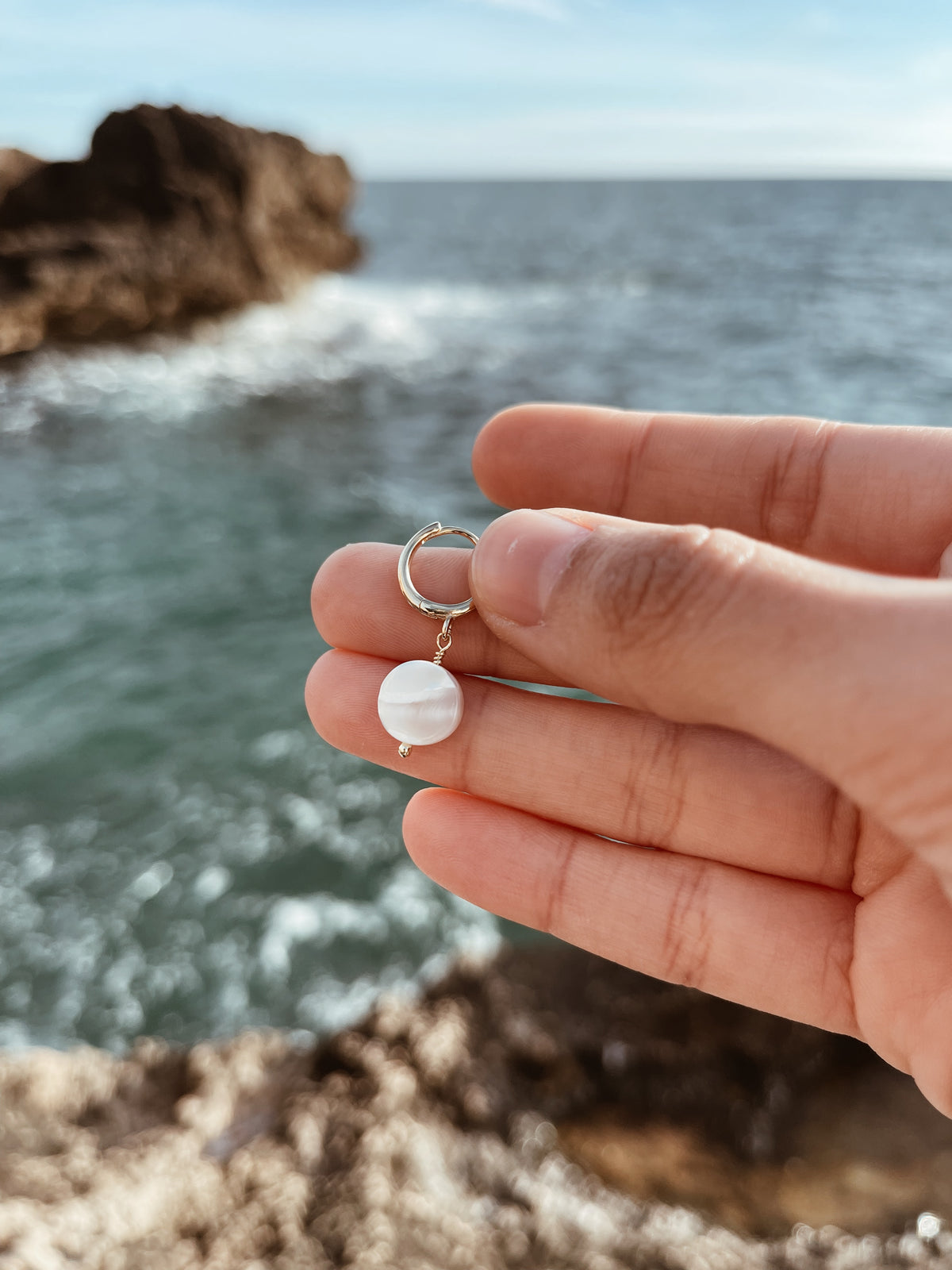 Pendientes Nácar